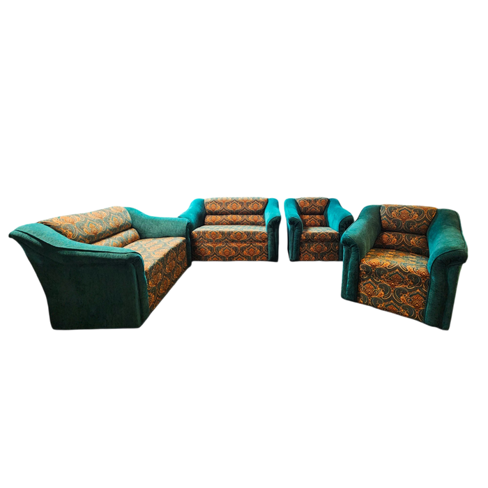 Fauna Latui Fabric Sofa 4pc Assorted Colors