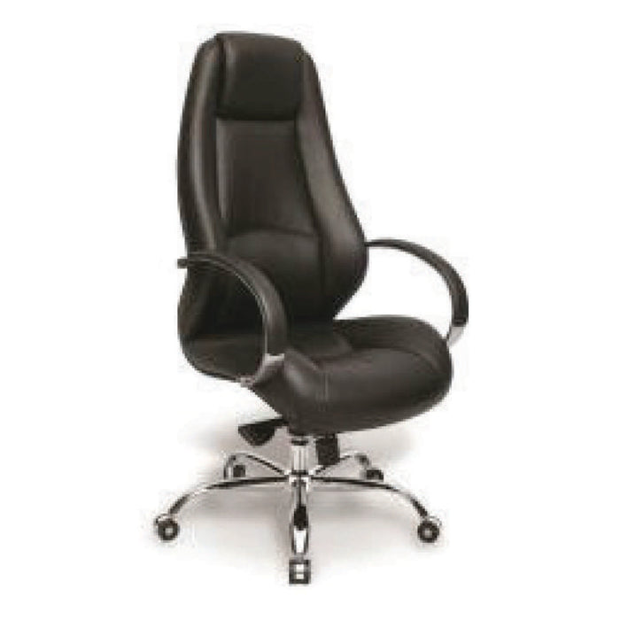 Euro High Chair Black Chrome Base (120kg Max)