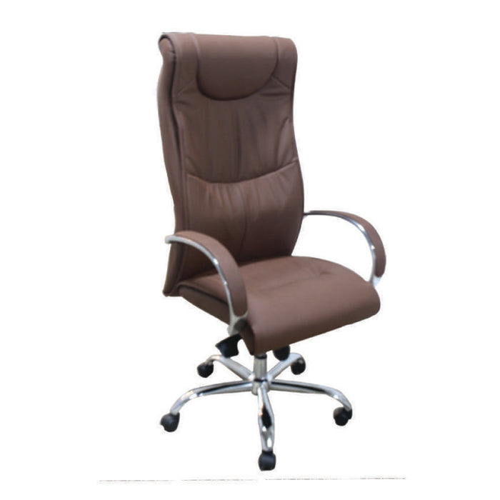 Euro Executive Chair Black Chrome Base (120kg Max) #EC9