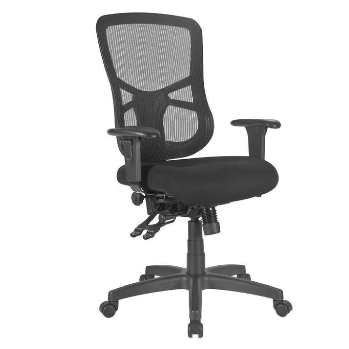 CSC High Mesh Back Chair Black Nylon Base (125kg Max)