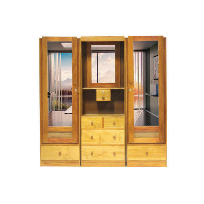 Diamex Triple Wardrobe Combination 1650 x 1730 x 400mm