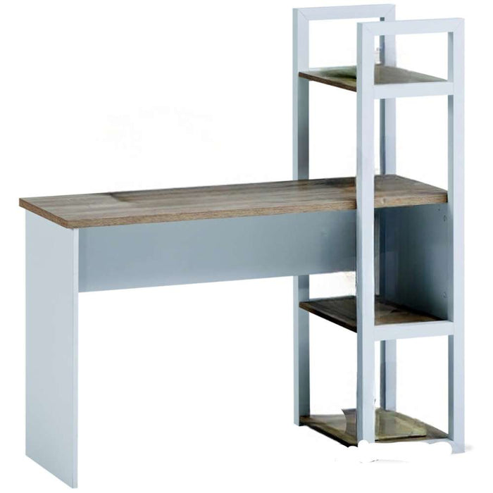 Acmi Computer Study Table L1200 x W472 x H1265mm Sonoma Oak/White