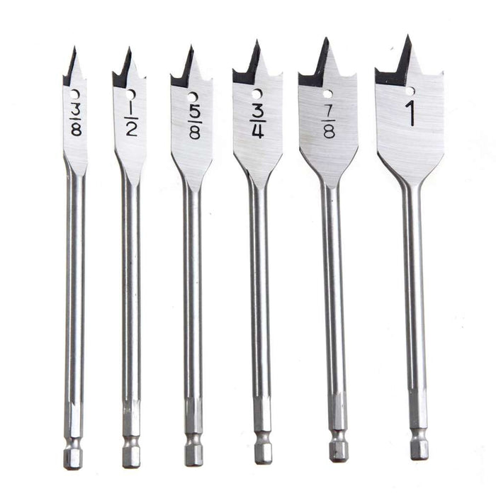 Tolsen Spade Drill Bit Set 6pcs