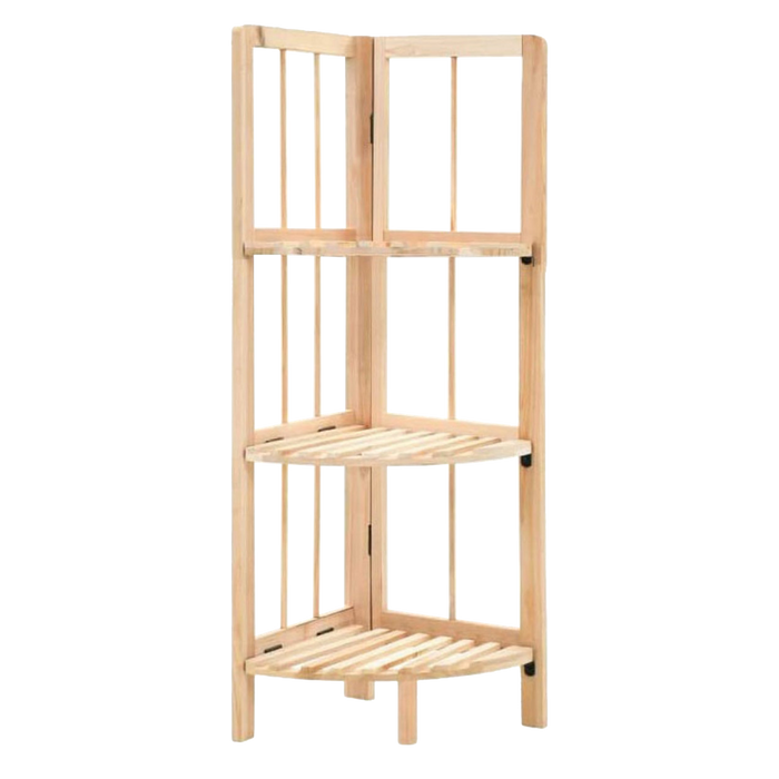Wooden Corner Rack 3 Layer 280 x 260 x 850mm