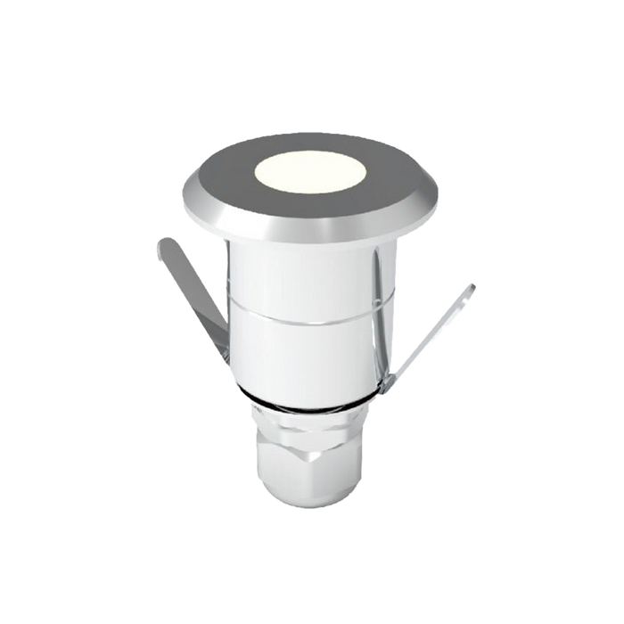 Inground Spotlight 0.5w DC24V 120D Beam 3K Size:30x47mm Cutting:25mm Stainless Steel IP67
