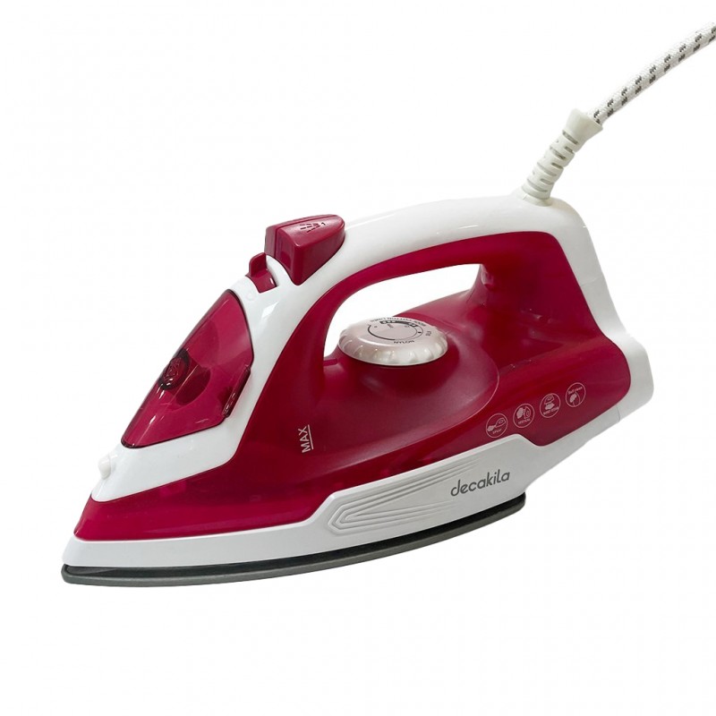 Decakila Steam Iron Red