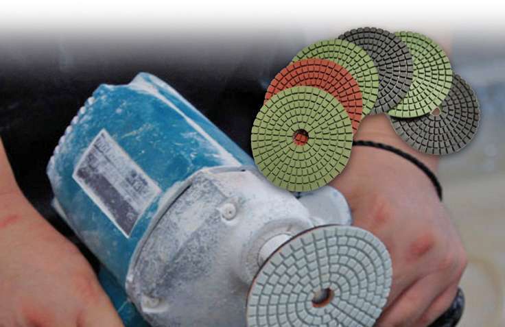 Diamond Polishing Pad 100mm G50