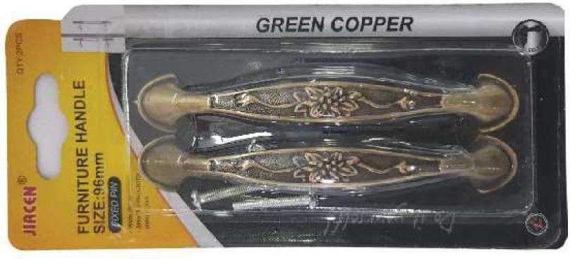 Jia Drawer Handle 96mm Zinc Nickle Plated #FH9650