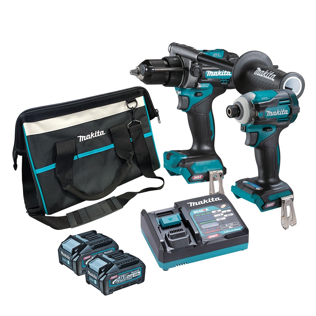 Makita 40V BL Impact Driver & Hammer Drill 2 Pc Combo Li-Ion  Kit