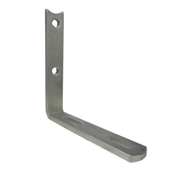 L-Bracket London Painted White 350 x 300mm Euro Style