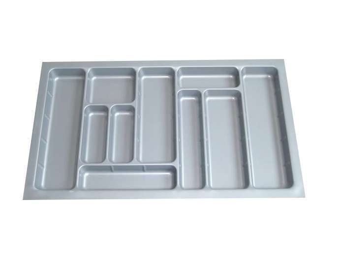 Avio ABS Cutlery Tray Silver 830 x 485 x 50mm