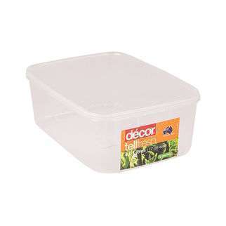 Decor Tellfresh Oblong 4L PVC Storage Box