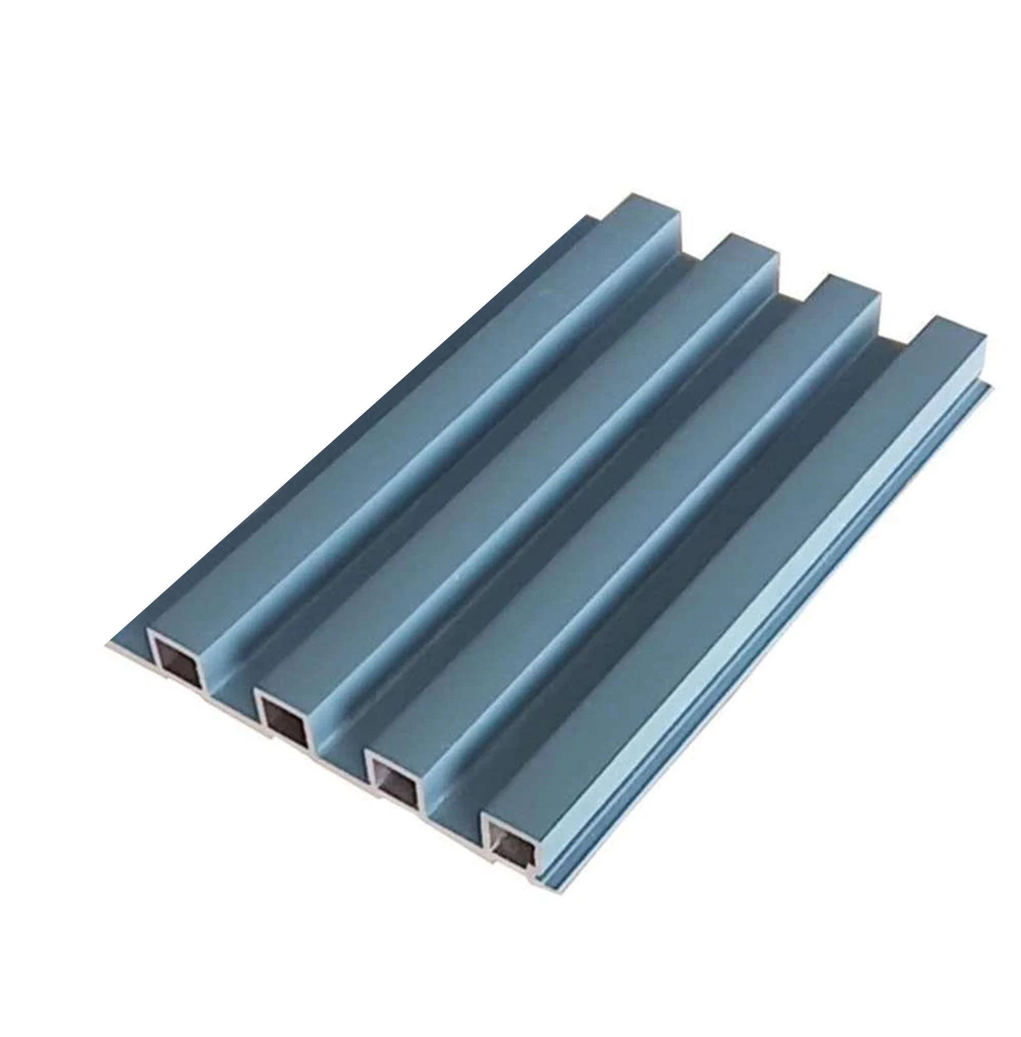 Prime WPC Decorative Wall Panels 160 x 20 x 2900mm x 4 Rails Blue