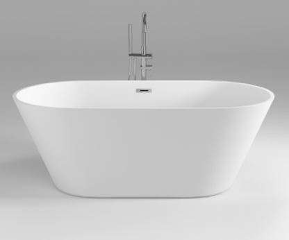 Decobay Asti Acrylic Free Standing Bath Tub White 1700 x 800 x 580mm