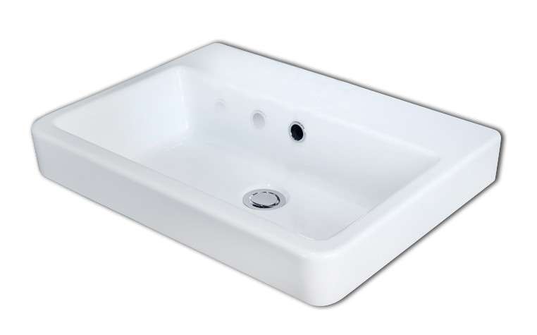 Caroma Basa Inset Basin 1TH White