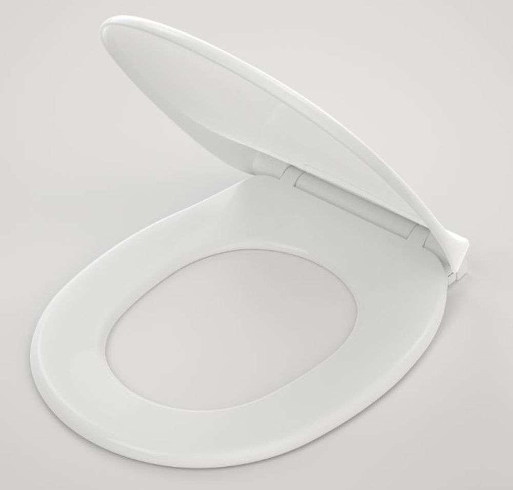 Caroma Trident Toilet Seat White (Snap-On Detachable)