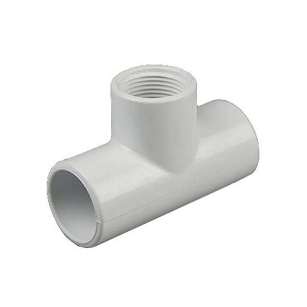 PVC Pressure Faucet Tee 15mm x 90D