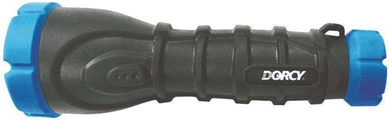 Dorcy Rubber 3 AAA Flashlight 100m Beam