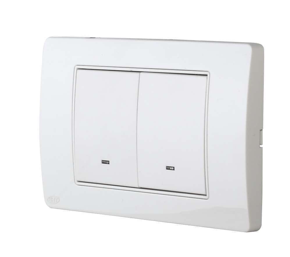 Avan Modern Design 2 Gang 10A Switch