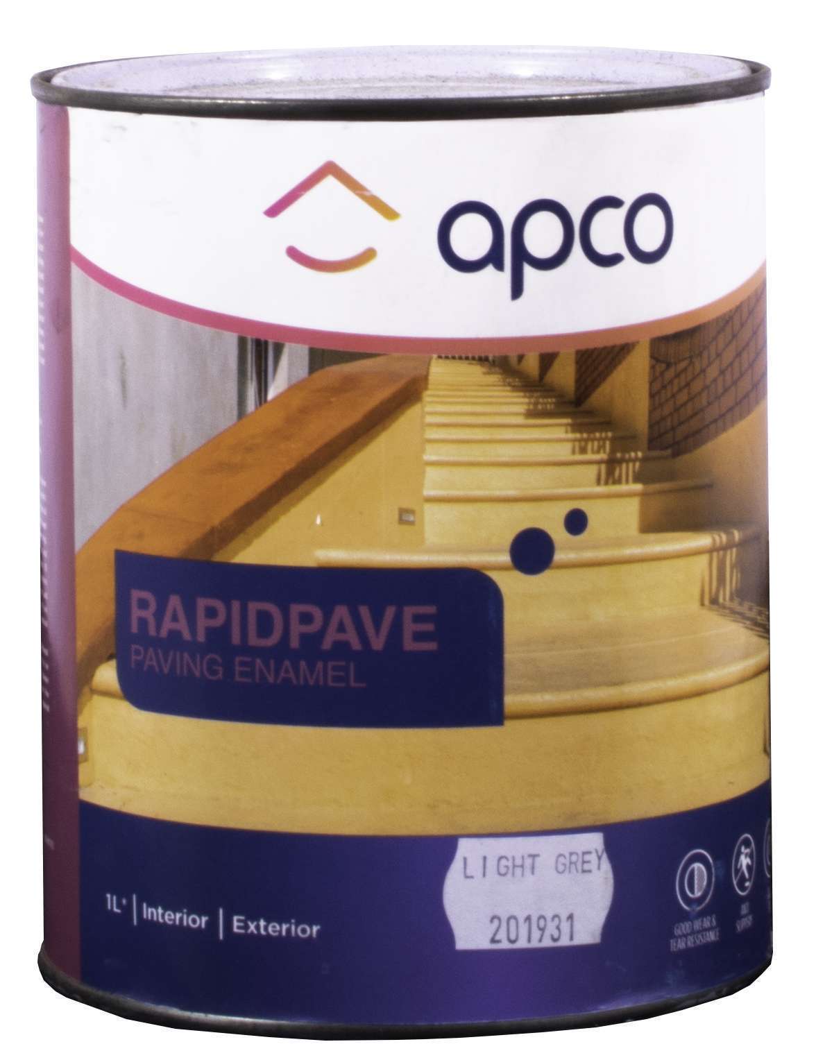 Apco RapidPave Matt Enamel Grey 1L