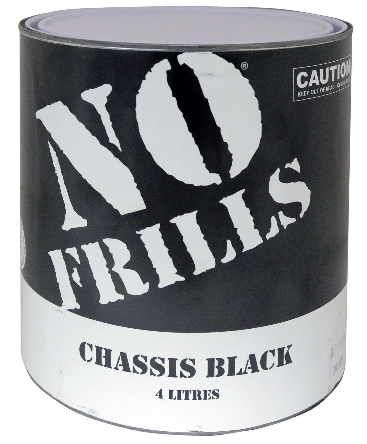 Apco No Frills Matt Enamel Chasis Black 4L