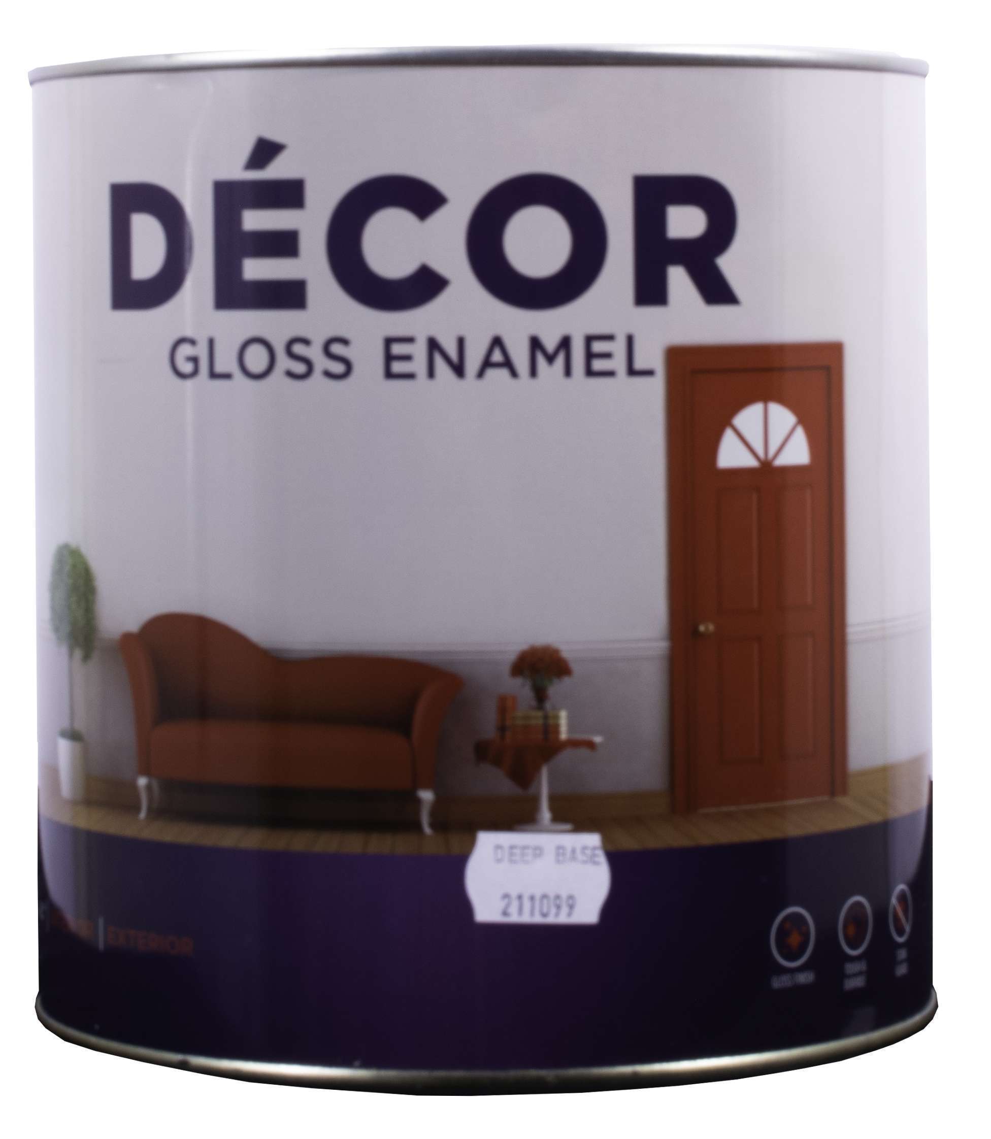 Apco Decor Gloss Enamel Deep Base 4L