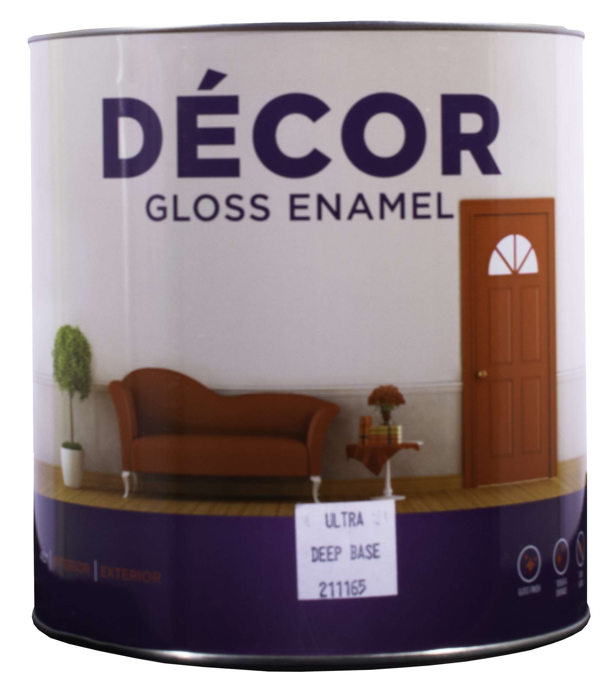 Apco Decor Gloss Enamel Ultra Deep Base 4L