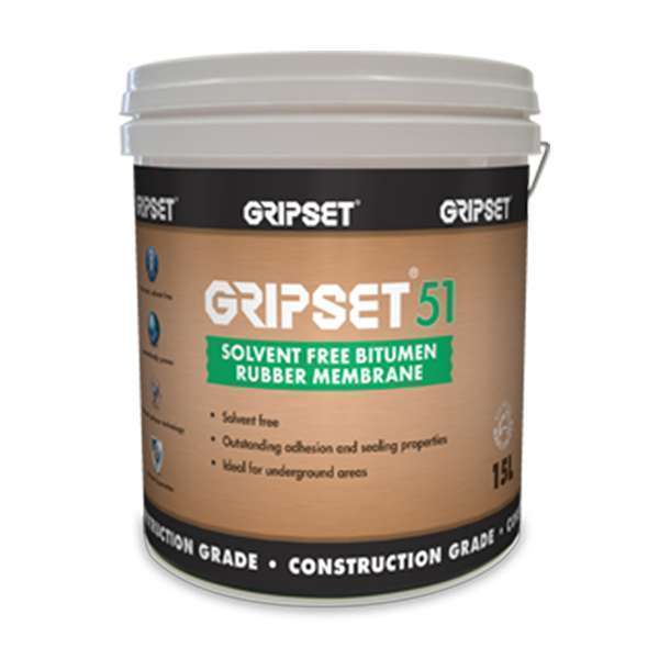 Gripset 51 Bitumen Rubber Membrane 5L