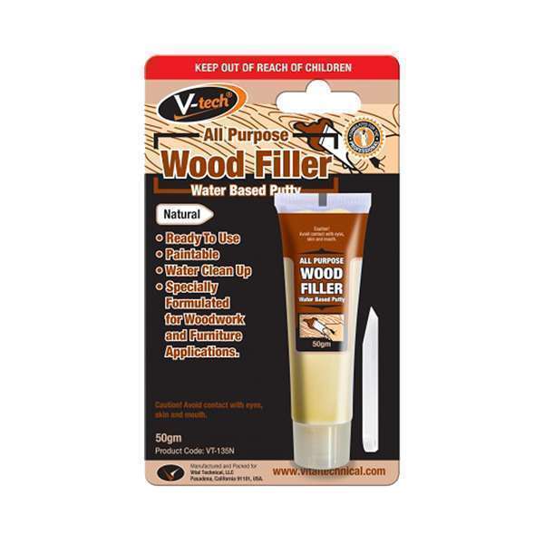 V-tech All Purpose Wood Filler 50g Natural