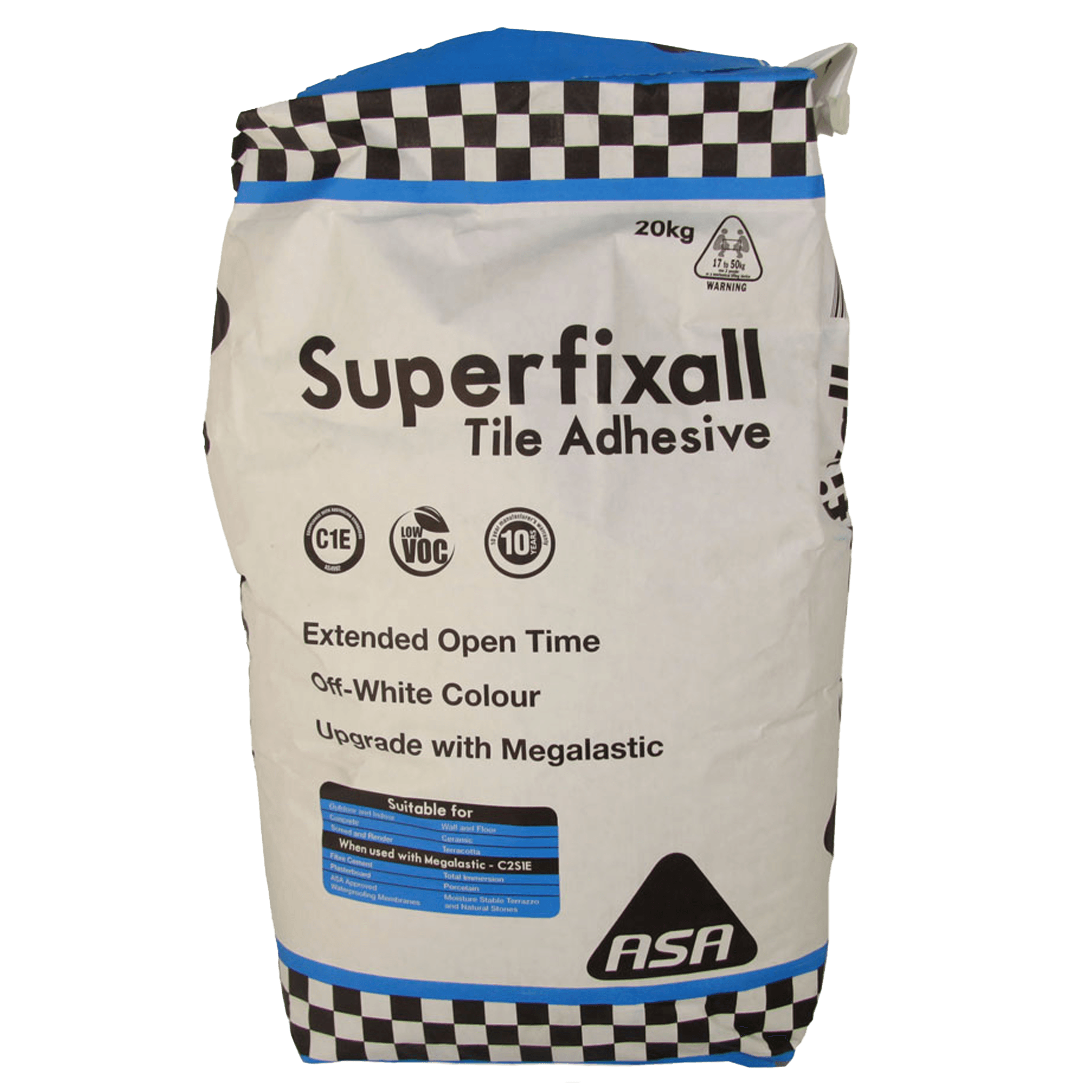 ASA Bostik Superfixall Tile Adhesive 20kg