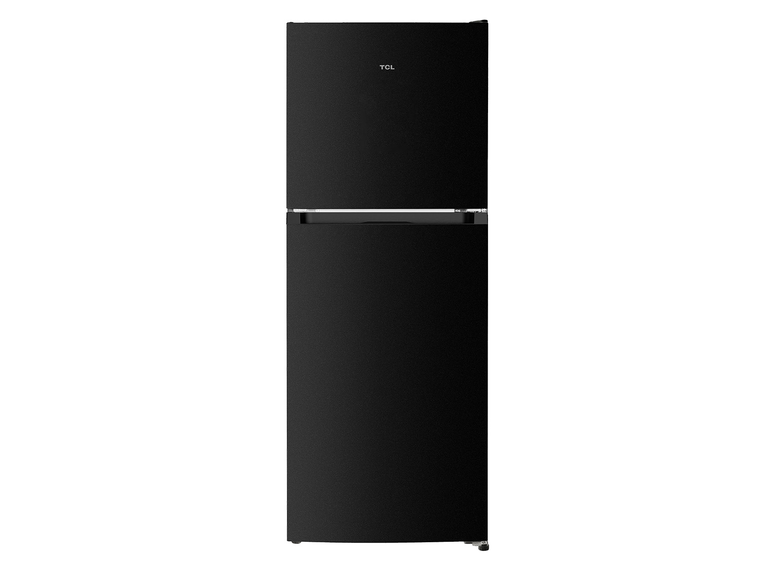 TCL Top Mount Fridge 2 Door 197L Black