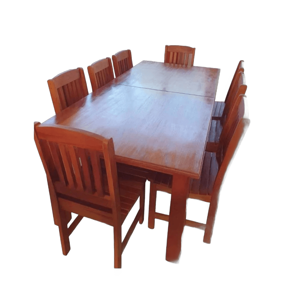 Diamex Mahogany Dining Set 5pc L1200 x W770 x H760mm