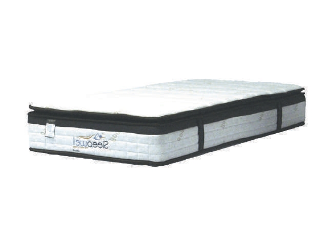 Sleepwell Cloud Pillow Top Mattress Single L1880 x W920 x H270mm