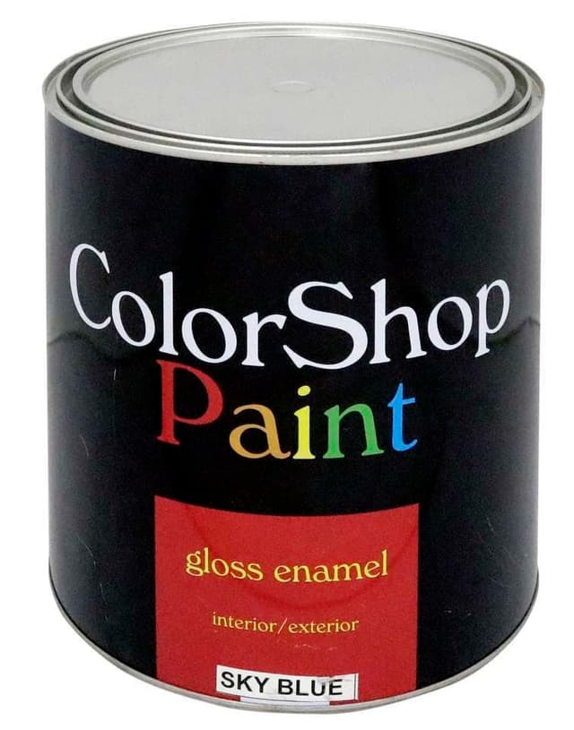 Resene ColorShop Gloss Enamel Chassis Black 1L - Vinod Patel | Home ...