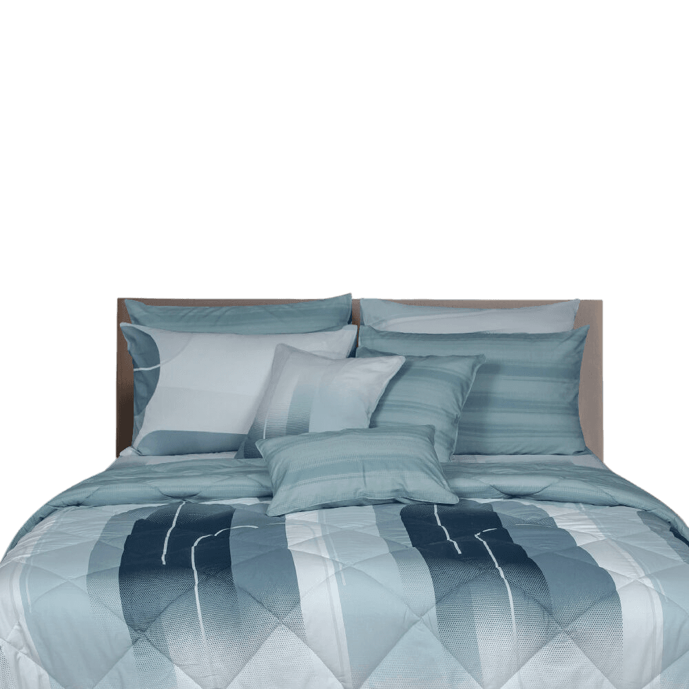 Akemi Enclave Joy Cotton Fitted Sheet Set Queen Assorted Colors - Vinod ...