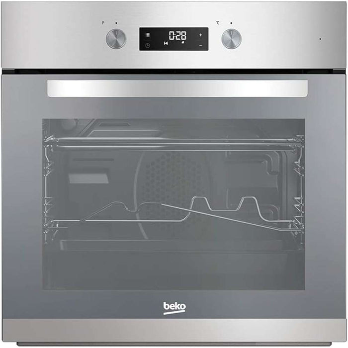 Beko Built In Oven 65L with 8 Functions Stainless Steel 60 cm
