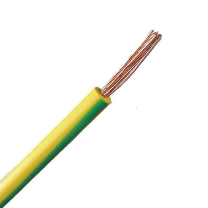Cable 1 Core Stranded 10.0mm Green (100m Coil)
