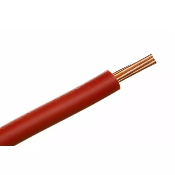 Cable 1 Core Stranded 6.0mm Red (500m Drum)