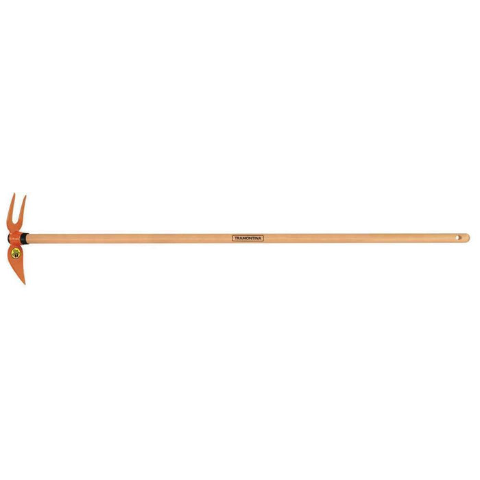 Tramontina Two-Prong Weeding Hoe 120cm Wooden Handle