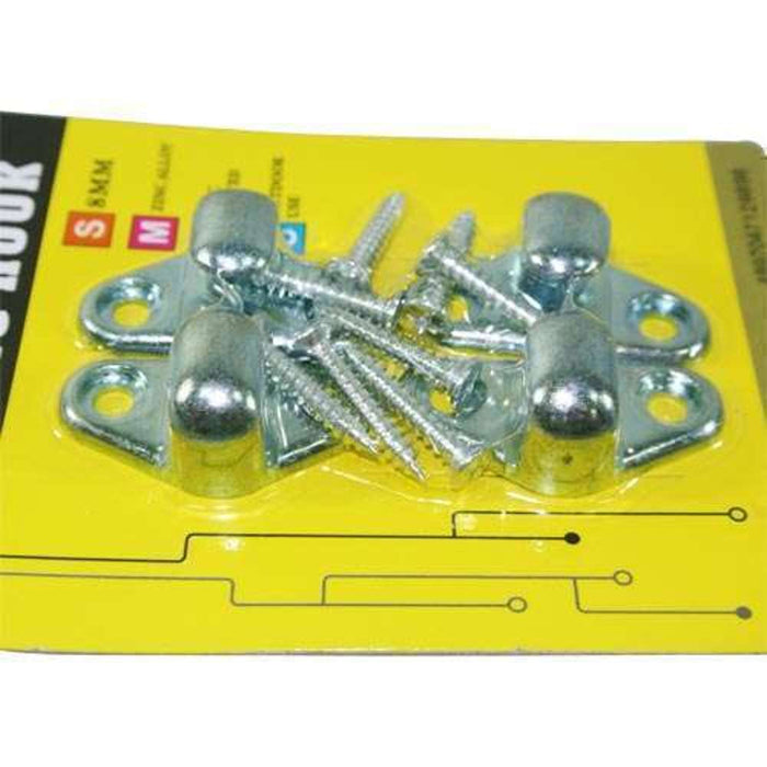 Fixworx Hook Lashing Zinc Plated 8mm 4pc