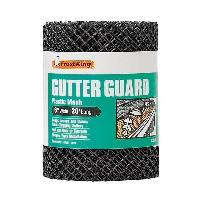 Frost King Gutter Guard Black 150mm x 6.09m (6 x 20ft)