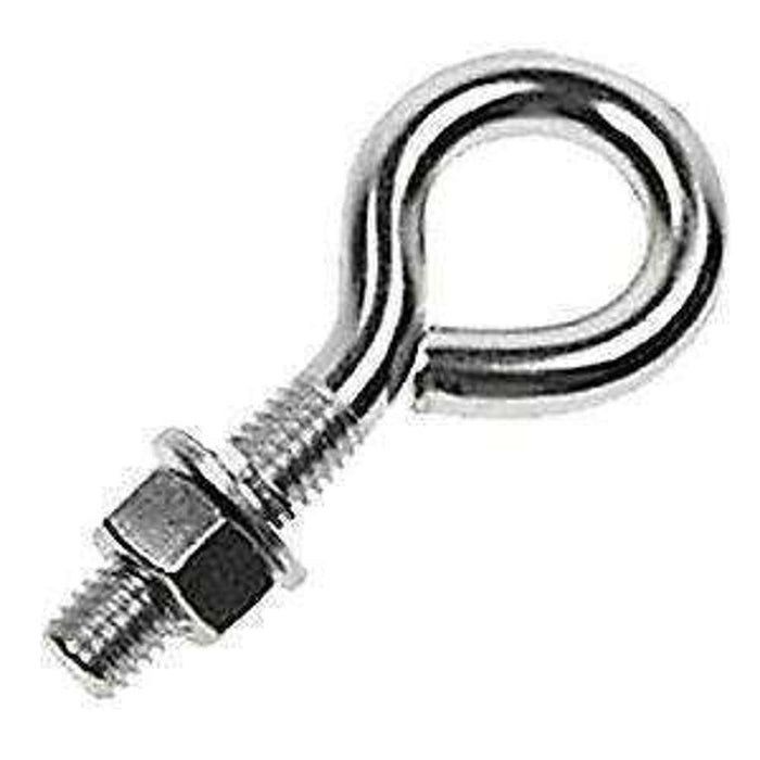 Eye Bolt N/Washer 6" x 3/8" Zinc Plated