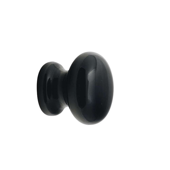 Prestige Mushroom 40mm Acrylic Black Knob