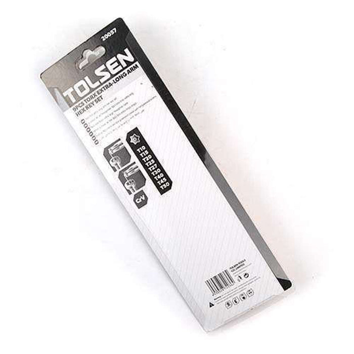 Tolsen Torx Extra Long Arm Hex Key Set