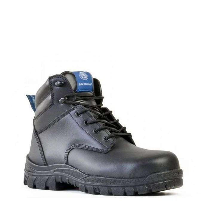 Bata Saturn Ankle Safety Boot-Lace Up Black US12