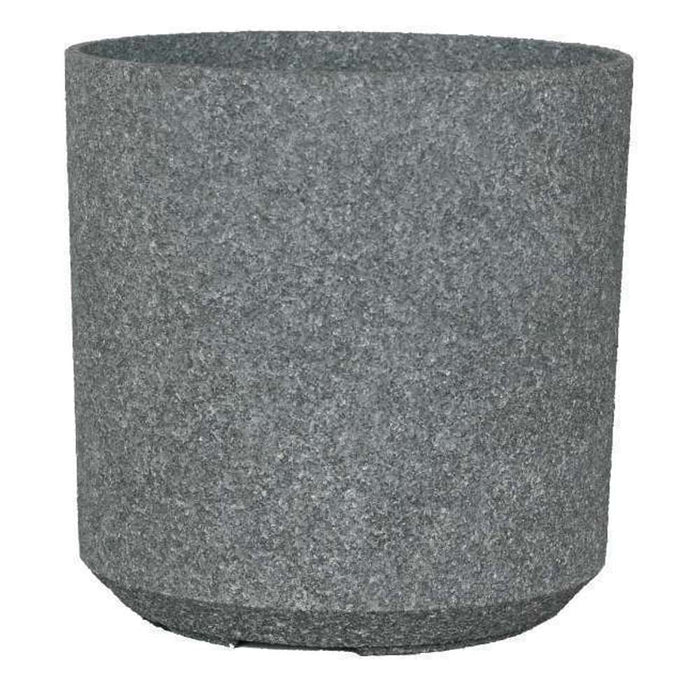 Bellan Cylinder Planter Slate Stone Grey 43 x 43cm