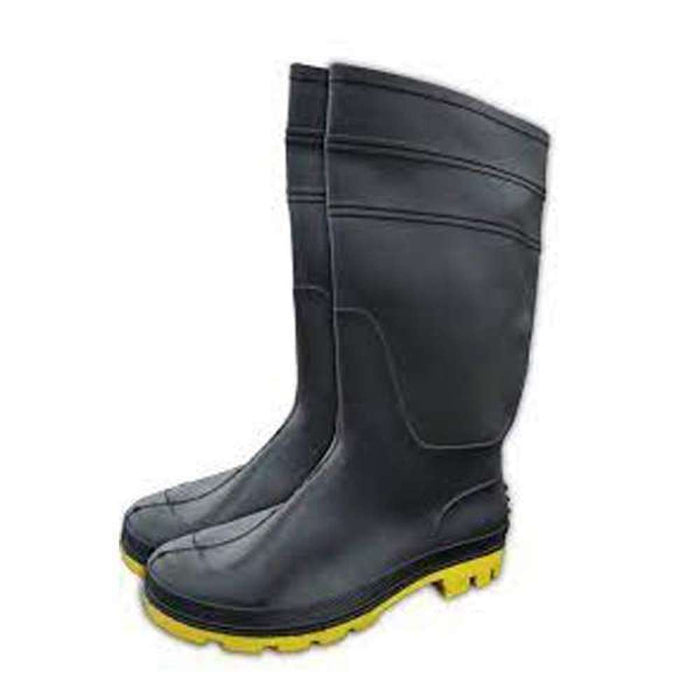 Gumboot H/Duty Yellow Sole Size 9/43