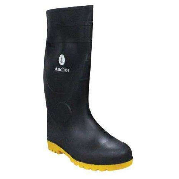 Gumboot H/Duty Yellow Sole Size 10/44