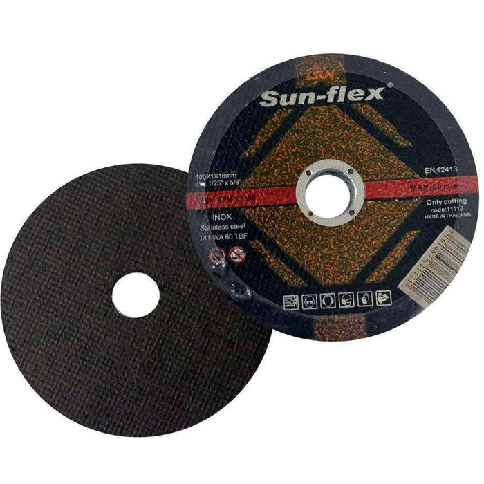 Sunflex Metal Cutting Disc 100 x 1.0 x 16mm