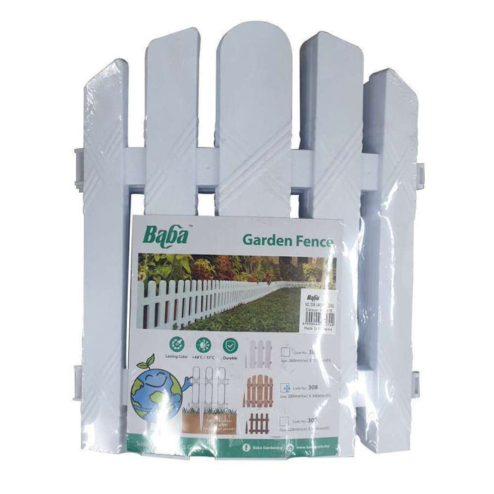 Baba Fencing (4P) L289 x H340mm White